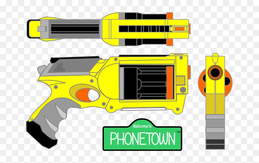 Nerf Gun Clip Art, HD Png Download - nerf logo png