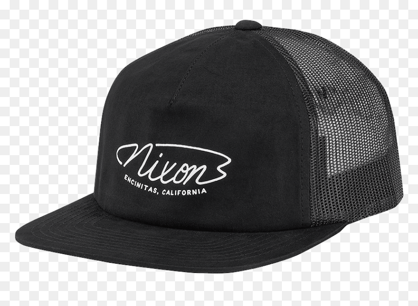 Vans Trucker Hat Black, HD Png Download - nixon logo png