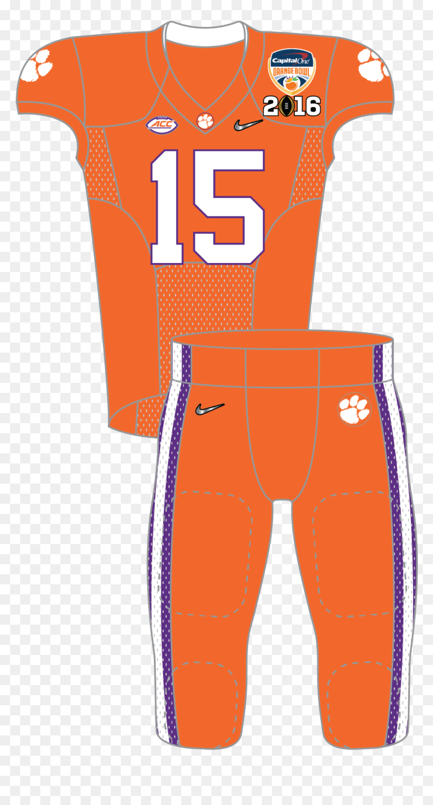 Orange Bowl, HD Png Download - clemson helmet png
