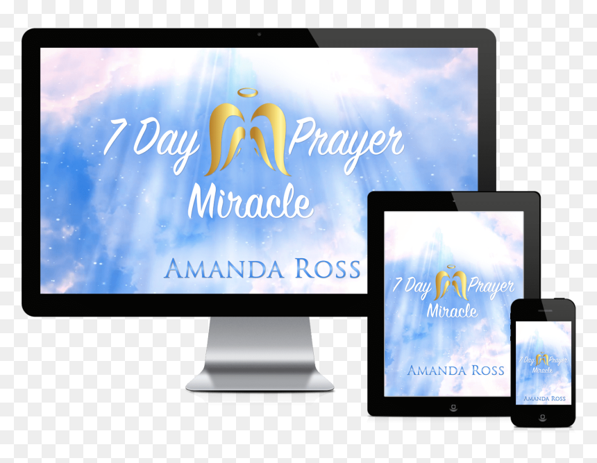 7 Day Prayer Miracle Review, HD Png Download - praying angel png