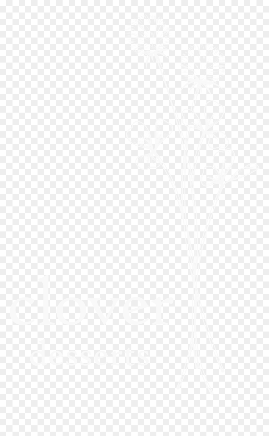 Cloverdesserts White - Illustration, HD Png Download - white clover png