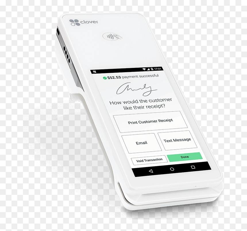 Clover Flex Pos System By The Tcp Store - Clover Flex, HD Png Download - white clover png