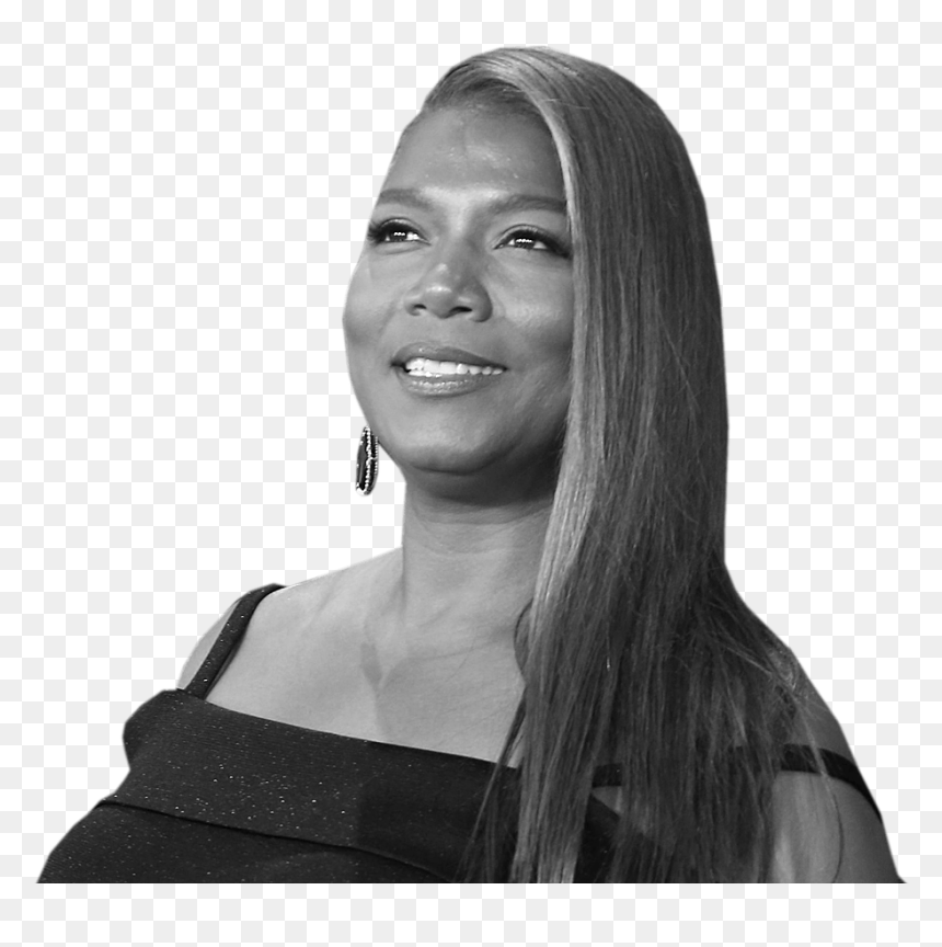 Queen Latifah Black And White, HD Png Download - queen latifah png