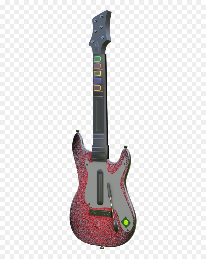 Electric Guitar, HD Png Download - guitar hero guitar png