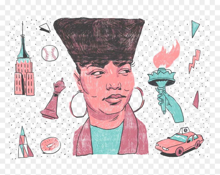 Illustration, HD Png Download - queen latifah png