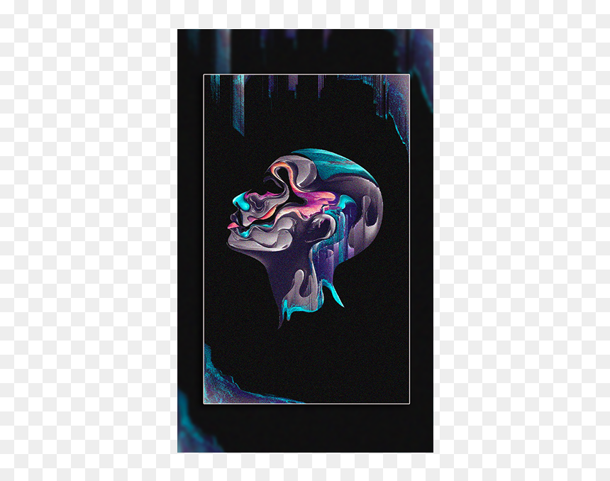 Graphic Design, HD Png Download - vaporwave dolphin png