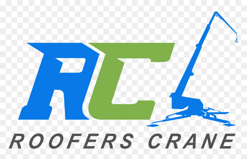 Roofers Crane Logo - Graphic Design, HD Png Download - guard rail png