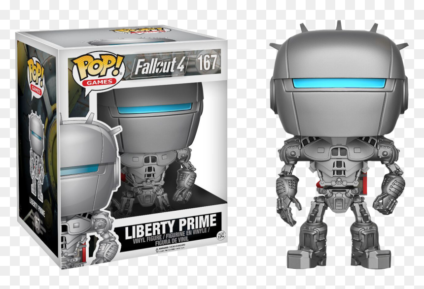 Funko Pop Fallout Liberty Prime, HD Png Download - codsworth png
