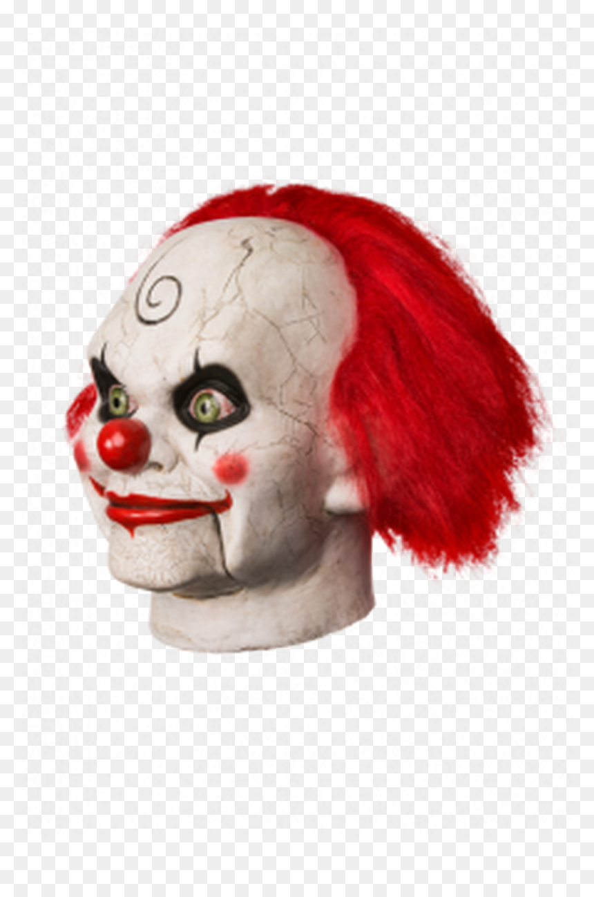 Mary Shaw Clown Puppet Mask - Maschera Di Dead Silence Del Pagliaccio, HD Png Download - scary clown face png
