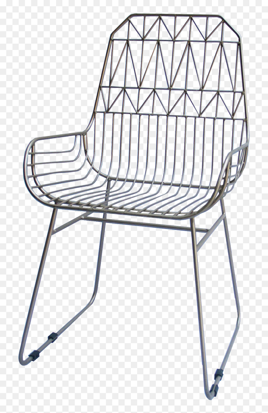 Metallic Color, HD Png Download - metal chair png