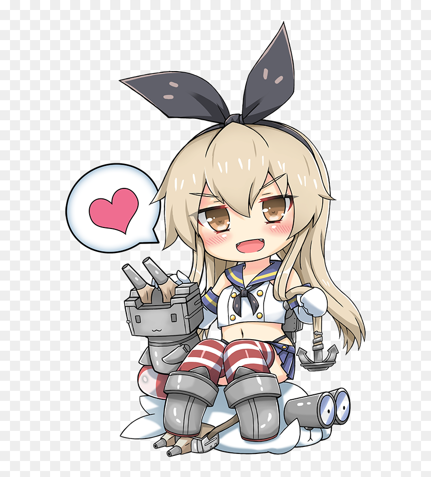 魔物 孃 之 島, HD Png Download - shimakaze png