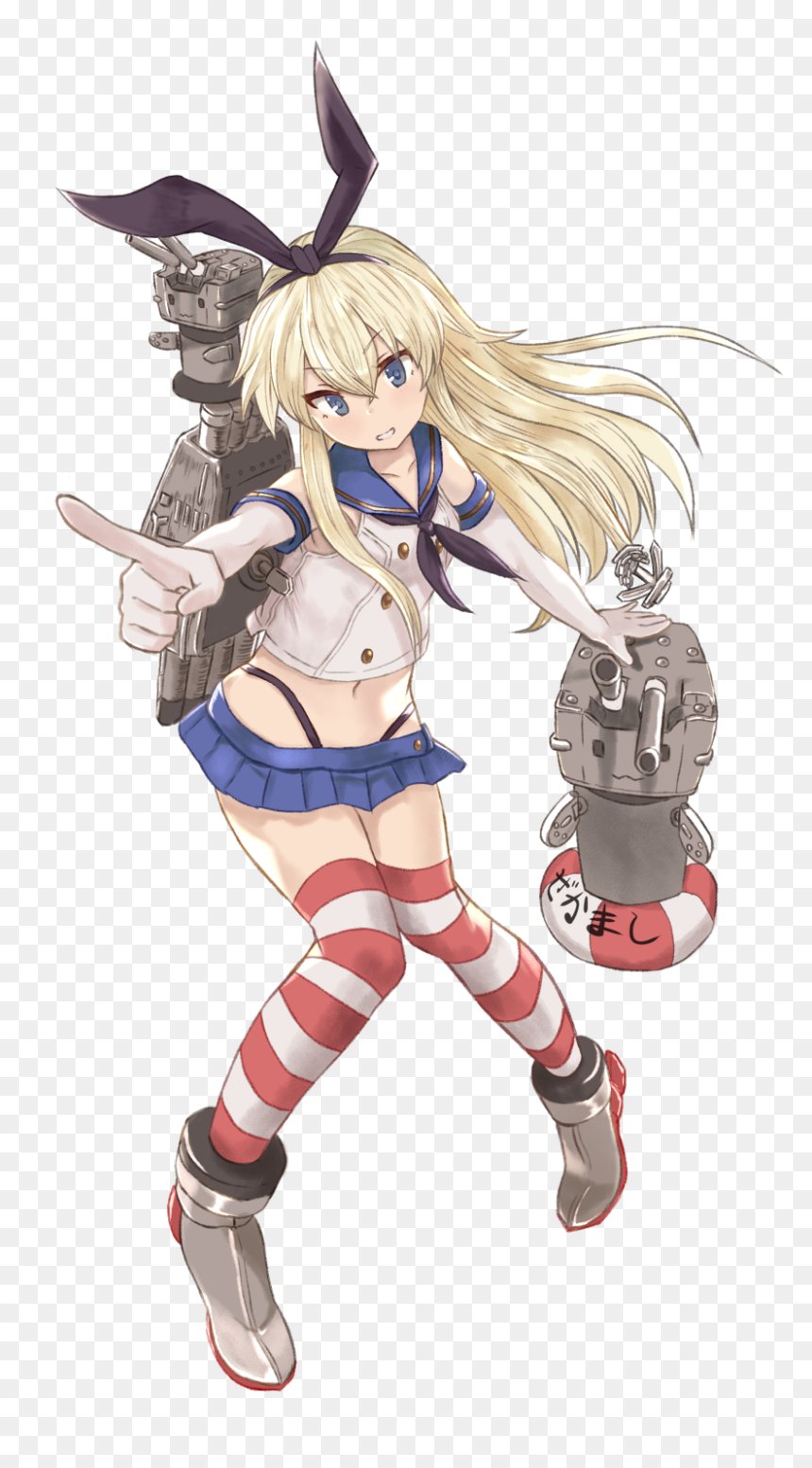 Cartoon, HD Png Download - shimakaze png