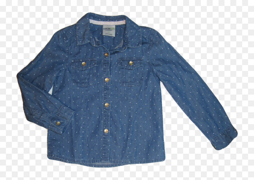 Img - Blouse, HD Png Download - jean button png