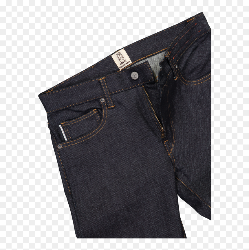 Kato Needle Skinny Fit Jean - Pocket, HD Png Download - jean button png