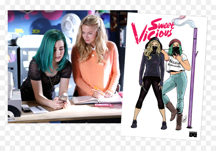 This Image May Contain Human Person Female Clothing - Sweet/vicious, HD Png Download - sarah michelle gellar png