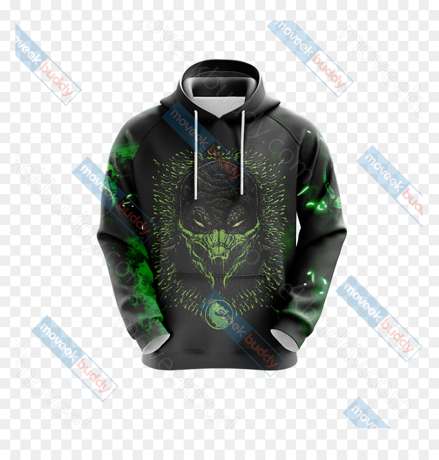 Reptile Unisex 3d Hoodie - Good Looking Hoodies, HD Png Download - mortal kombat xl png