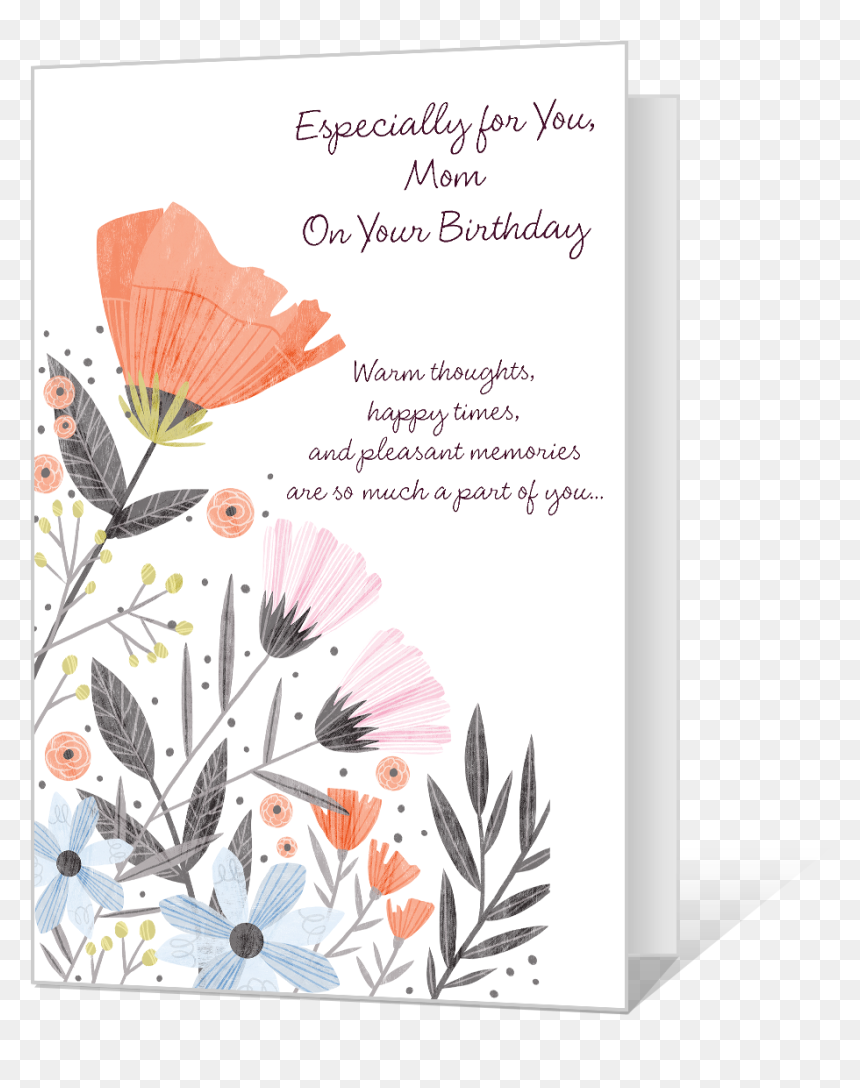 An Especially Happy Birthday - Floral Design, HD Png Download - happy birthday mom png