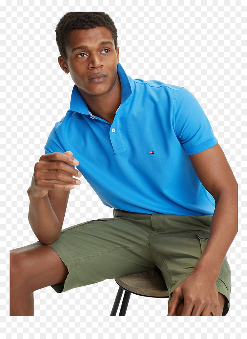 Sitting, HD Png Download - man sitting in chair png