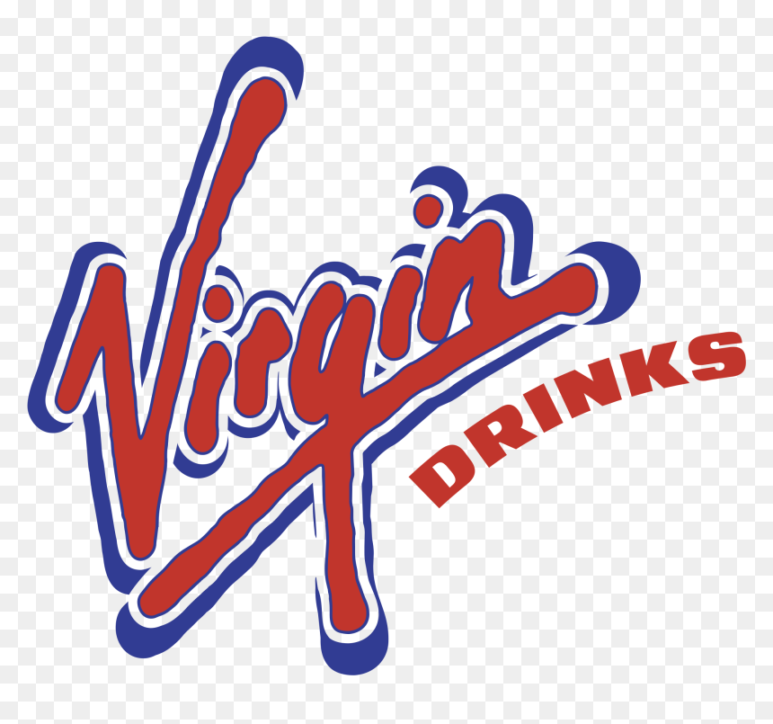 Virgin Drinks Logo, HD Png Download - blue drink png