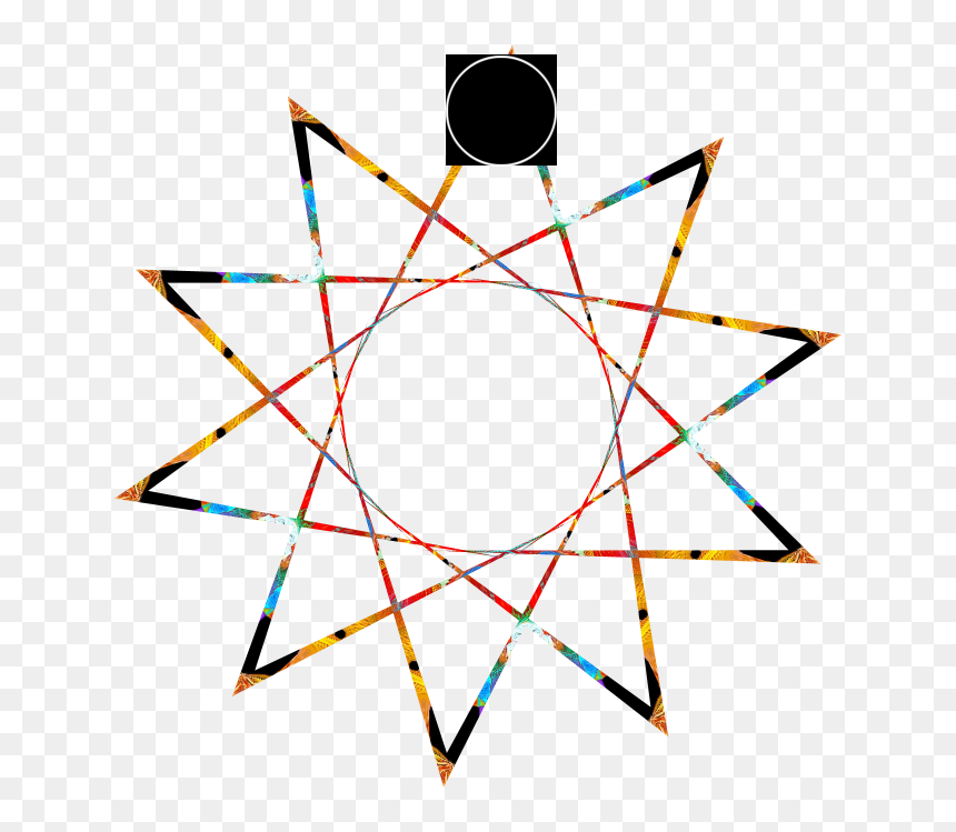 Circle, HD Png Download - star rays png