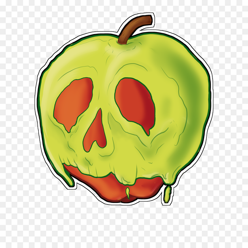 #apple #poisonapple #art Just A Quick Draw Of The Poison, HD Png Download - poison apple png
