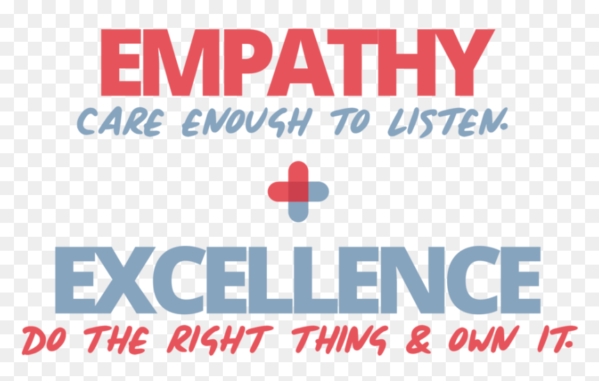 Empathy & Excellence Poster - Graphic Design, HD Png Download - empathy png