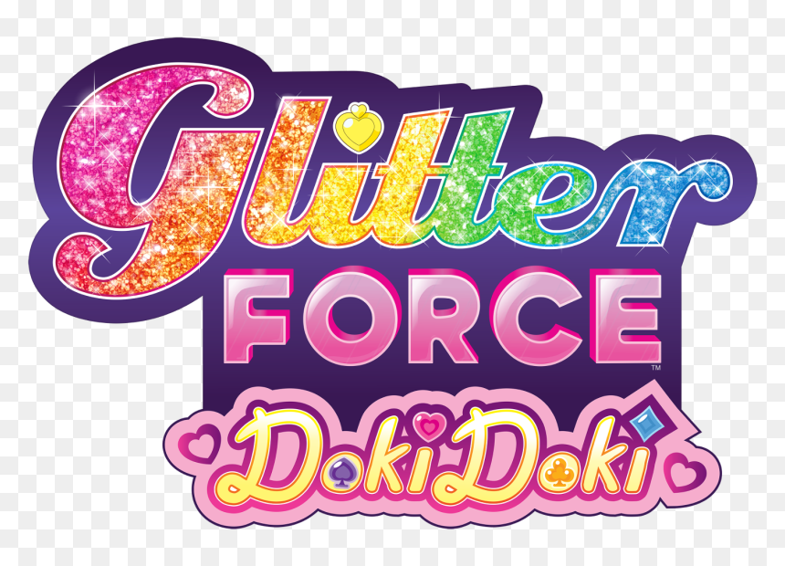 Glitter Force Logo Png, Transparent Png - glitter .png