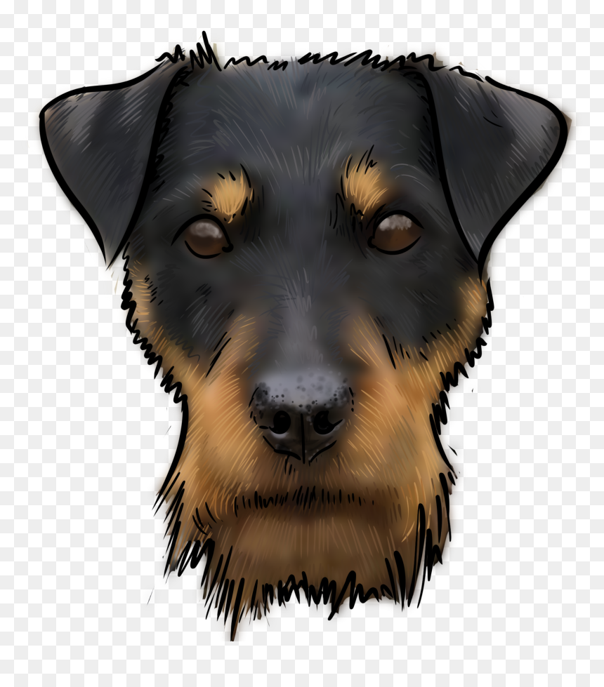 Jagdterrier, HD Png Download - mean dog png