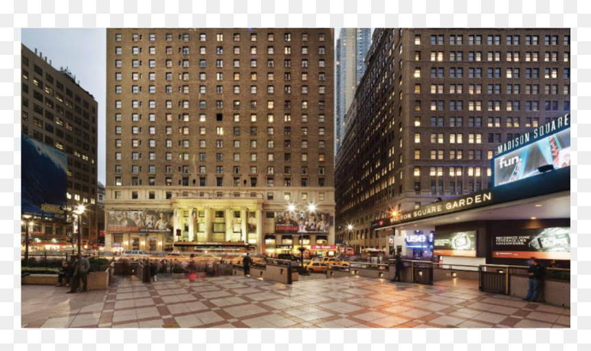 Pennhotelnyc2 - Hotel Pennsylvania New York, HD Png Download - madison square garden png