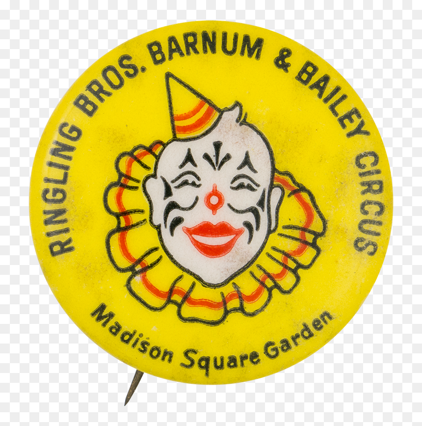Ringling Brothers Barnum And Bailey Circus Event Button, HD Png Download - madison square garden png