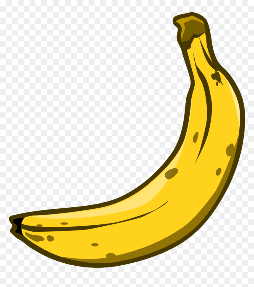 Transparent Gravity Clipart - Plantain Clipart, HD Png Download - banana clip art png