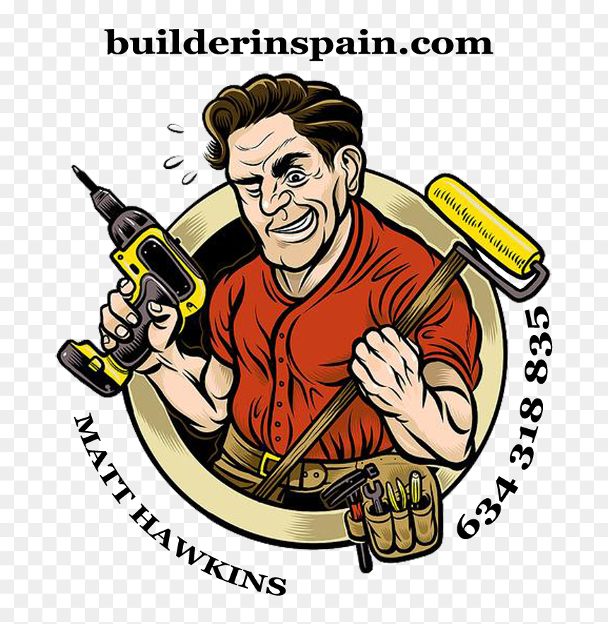 Builder In Spain - Cleaning And Handyman Service, HD Png Download - mean dog png