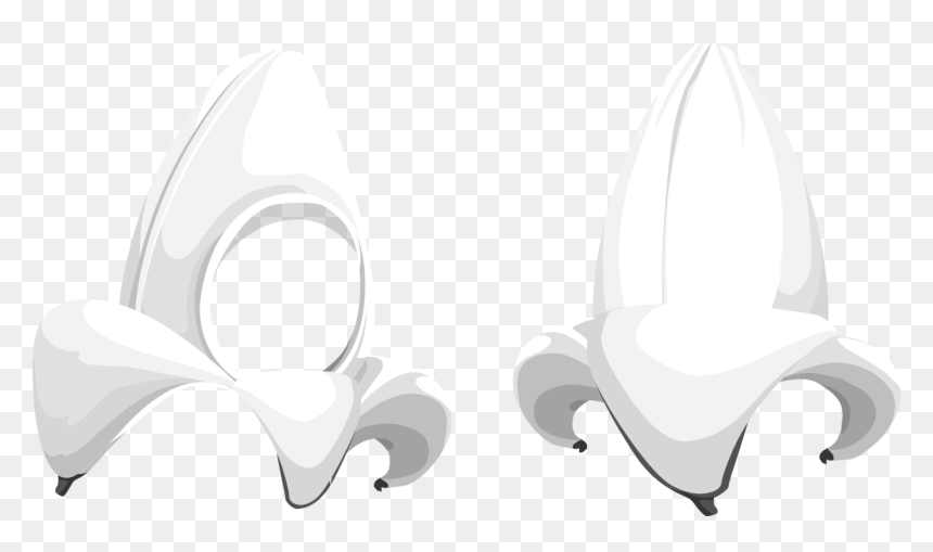 Monochrome - Illustration, HD Png Download - banana clip art png
