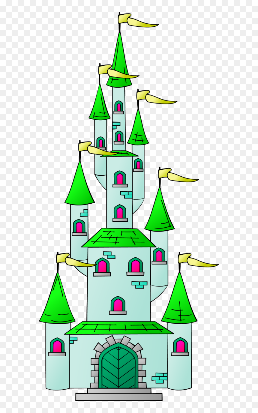 Vector Clip Art - Clip Art Castle Images Free, HD Png Download - castle clip art png