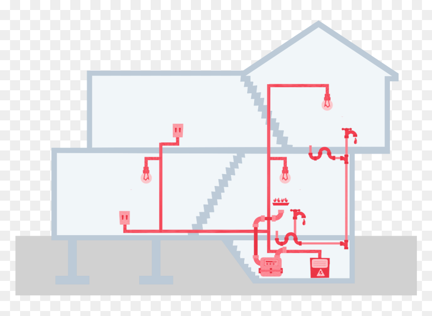 Electrical House And Mechanical Plumbing, HD Png Download - mechanical png