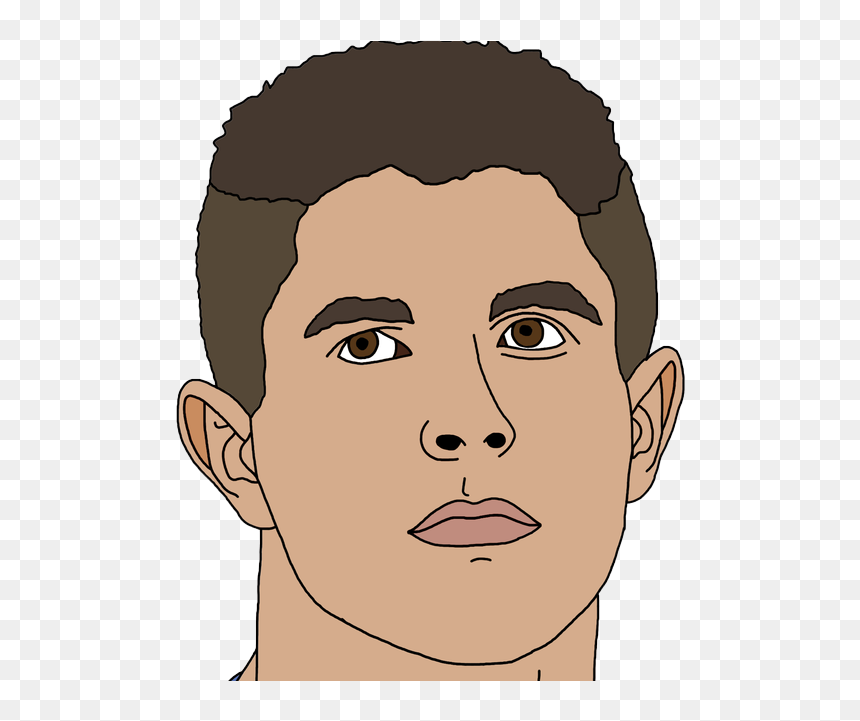 Cartoon, HD Png Download - messi face png