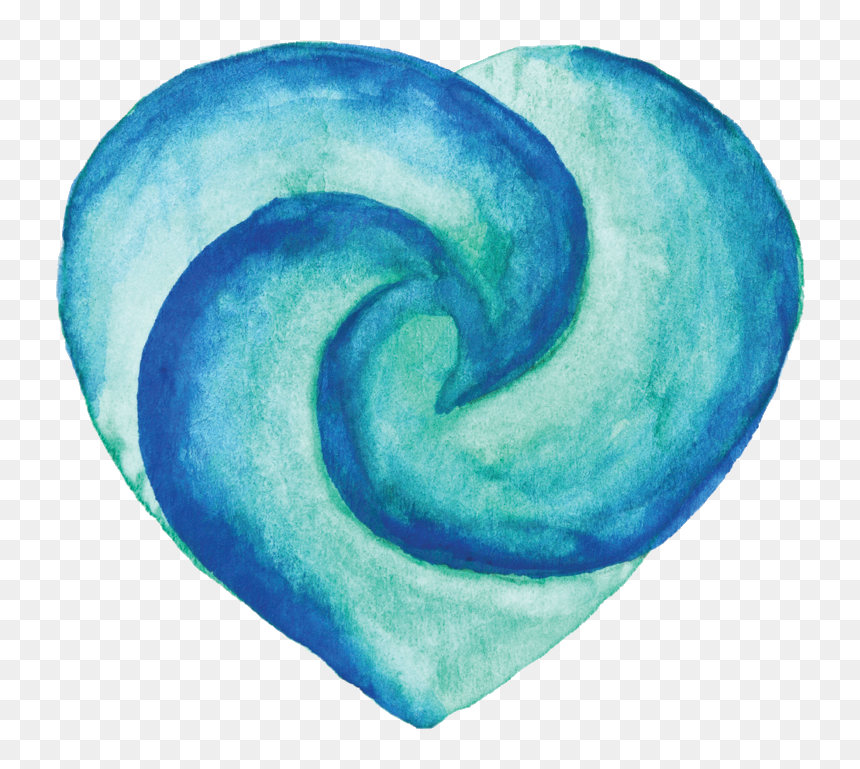 Hospice Hawaii Logo, HD Png Download - watercolor hearts png