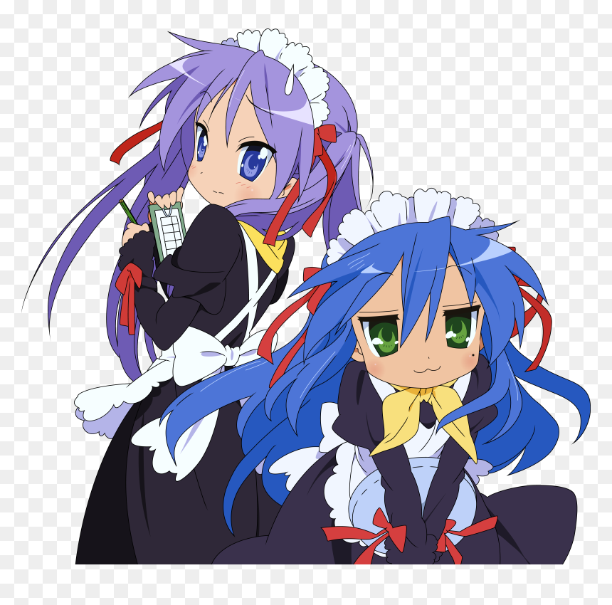 Konata Izumi Maid, HD Png Download - konata izumi png