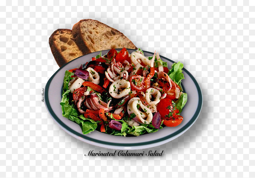 Salad Squid Png, Transparent Png - salad.png