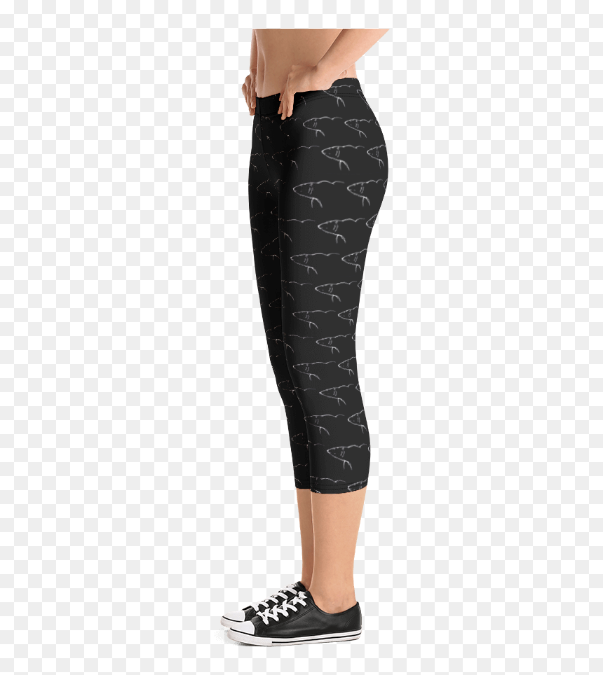 Bear Leggings Hold Fast 2 Mockup Left Sneakers White - Leggings, HD Png Download - polar png
