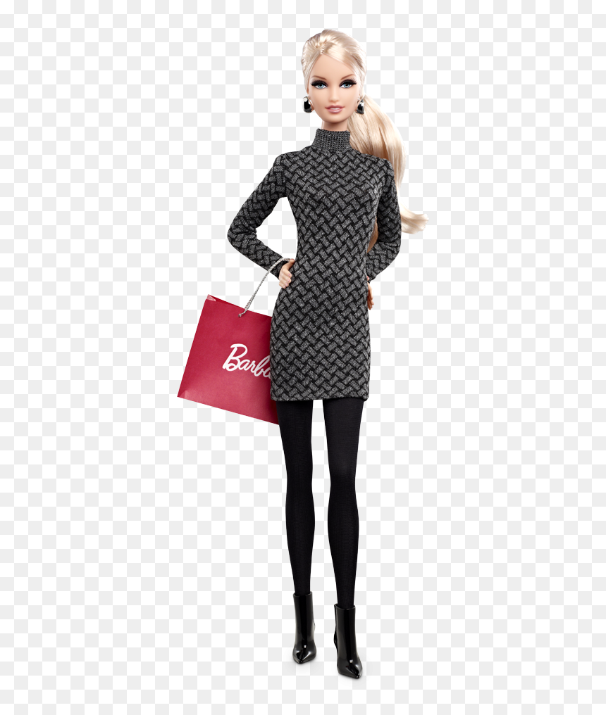 City Shopper Barbie Doll, HD Png Download - brunette png