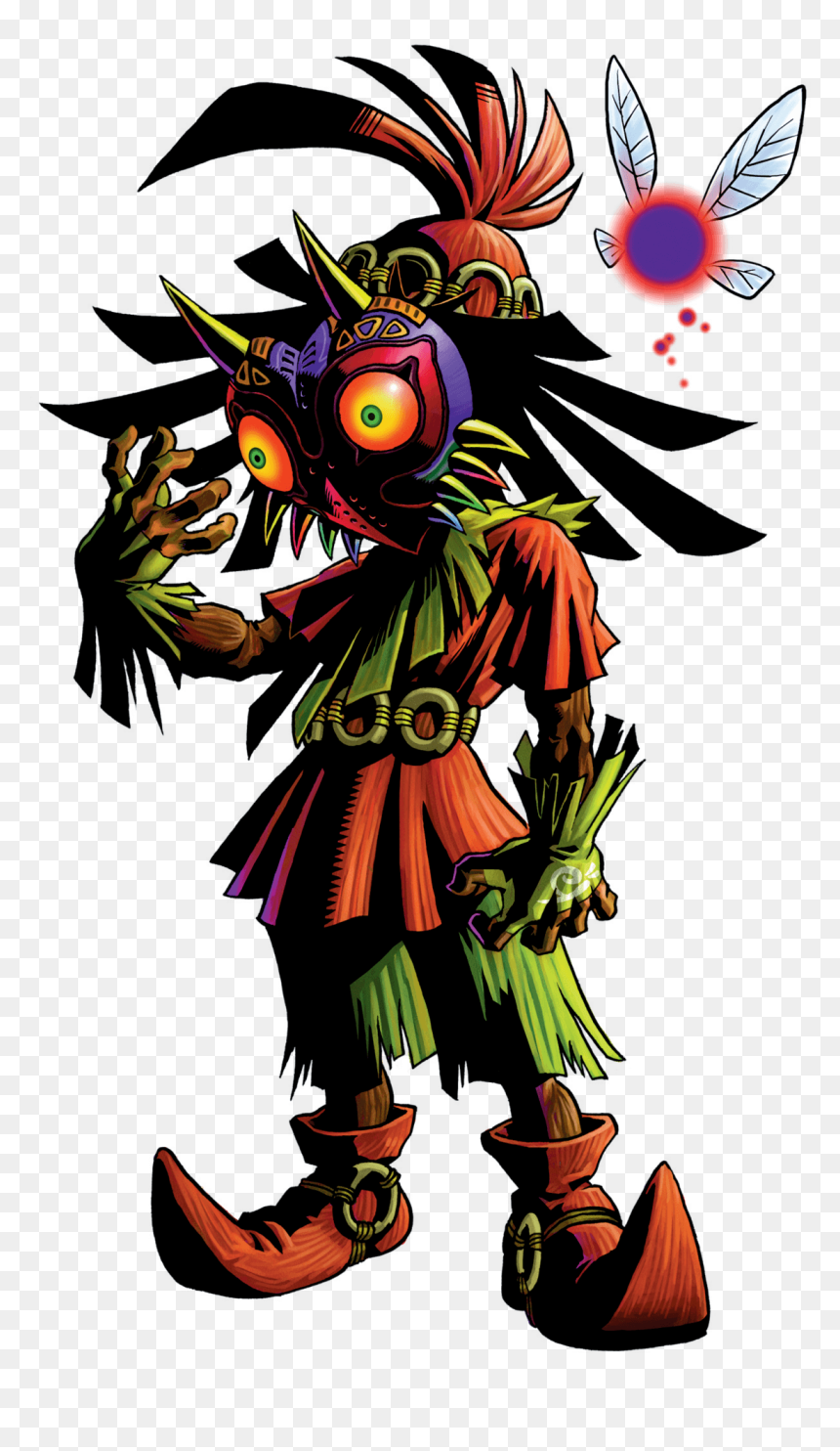 Majora's Mask Official Artwork, HD Png Download - birdo png