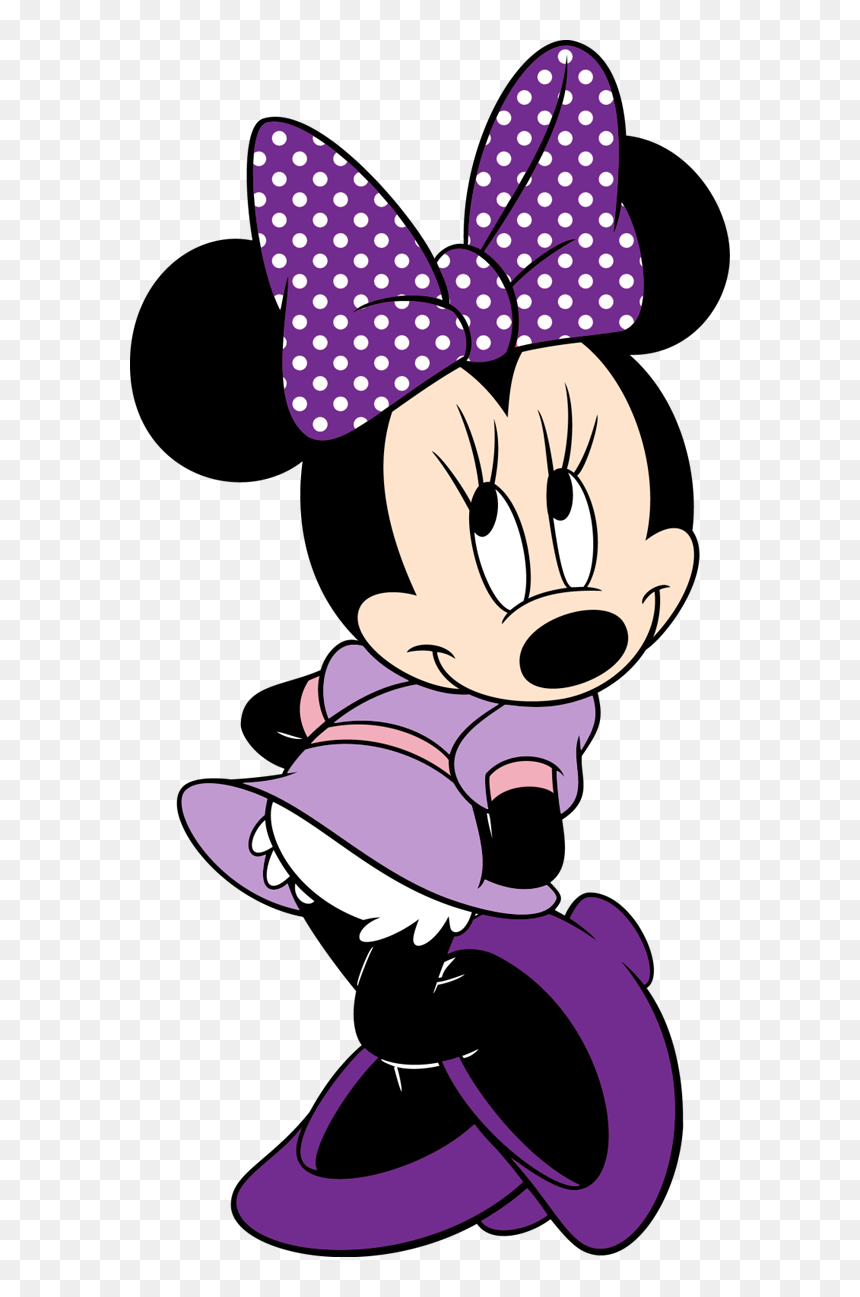 Minnie Mouse Head Make Pictures Out Of Text Mickey - Purple Minnie Mouse, HD Png Download - minnie mouse logo png