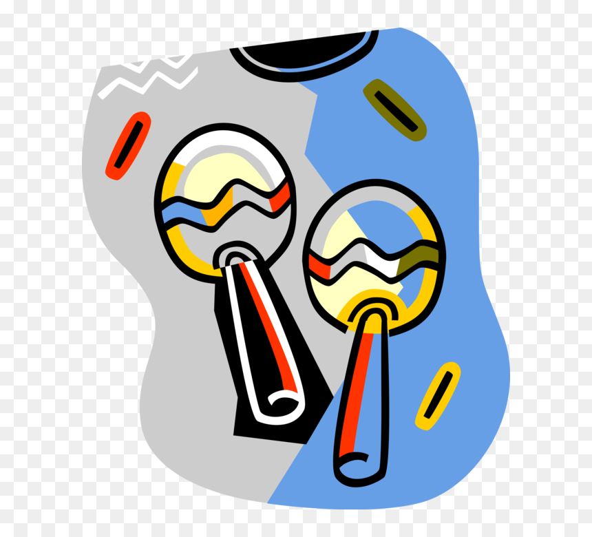 Vector Illustration Of Latin Music Maracas Or Rumba, HD Png Download - rumba png