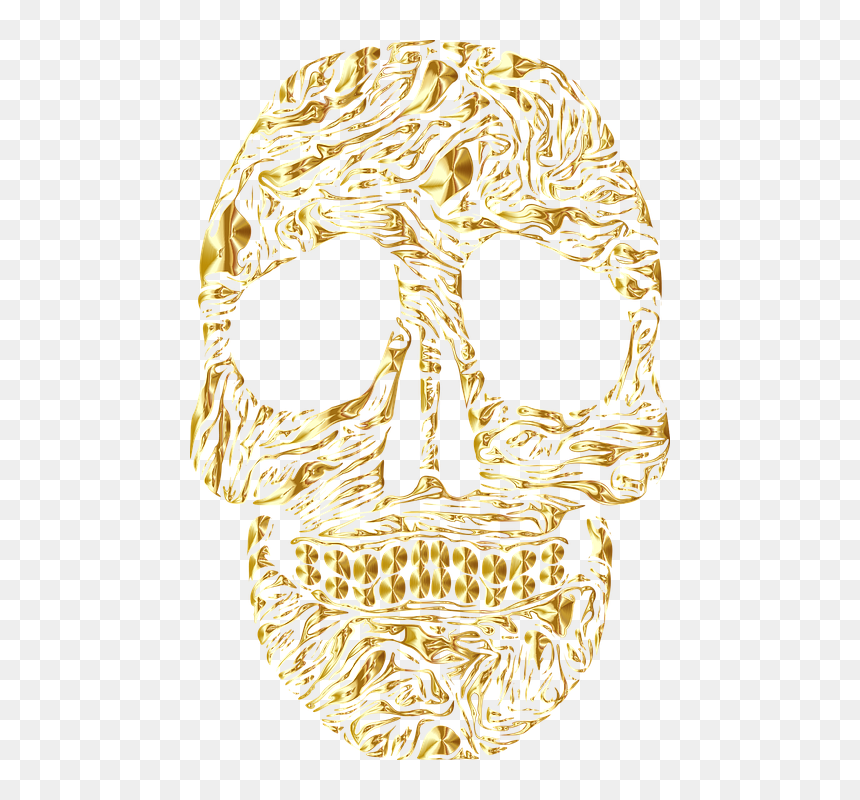 Illustration, HD Png Download - gothic skull png