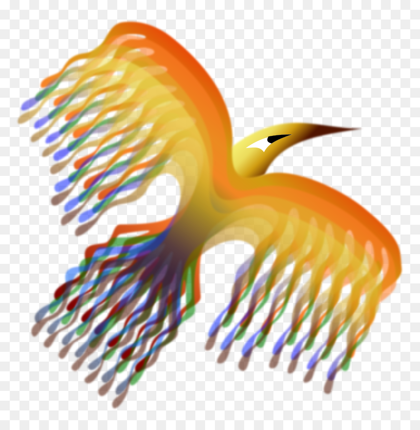 Phoenix Bird - Clip Art, HD Png Download - pajaro png