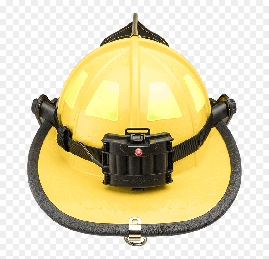 Foxfury Command Lopro White Led Helmet Light - Foxfury, HD Png Download - firefighter hat png