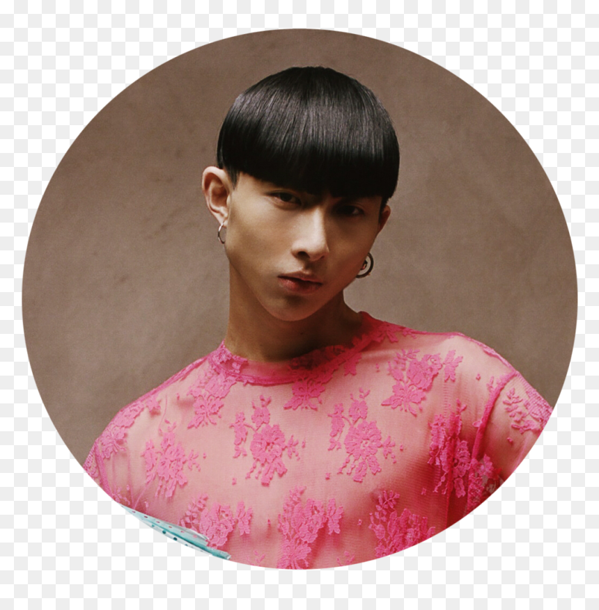 Brett Lloyd Circle - Girl, HD Png Download - bowl cut png