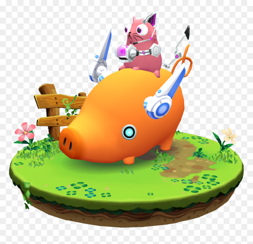 Inflatable, HD Png Download - cat skull png