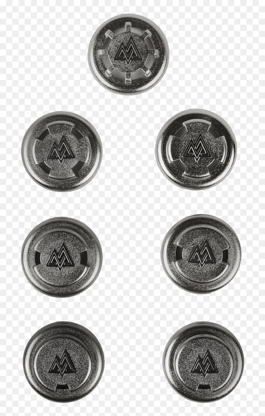 0 Platinum Chrome Resistance Valves - Training Masks, HD Png Download - chrome circle png